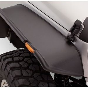 Bushwacker 10919-07 Jeep Flat Style Fender Flares